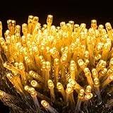 Avoalre 100M Lichterkette 1000 LEDs Weihnachtsbeleuchtung, 8 Modi Lichterkette Außen, IP44 Wasserdicht Lichterkette für Weihnachten Garten Party Geburtstag Hochzeit, Warmweiß