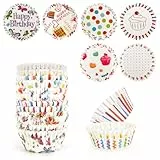 300 Stück Muffinförmchen Papier,Muffin Cupcake Formen,Cupcake Förmchen Wrapper für Geburtstage Hochzeiten Partys Jubiläum, Süßigkeiten und Kuchen Dekorationen