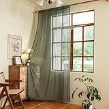 Sutuo Home Boho-Vorhänge ca. 229 cm lang, Häkelspitze, transparent, Boho-Stil, gestrickt, handgefertigte Quasten Privatsphäre, Vintage-Landhaus für Schlafzimmer, Wohnzimmer, Ostermotiv, 1 Vorhang ca