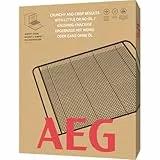AEG AirFry Backofenrost, Backblech für schonendes frittieren ohne Öl, optimale Luftzirkulation mit Heißluft, knuspirg geröstetes Gemüse & knackige Pommes, COTAIRRACK, BxTxH: 46,8 x 38,2 x 2,4 cm
