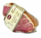 Mind. 18 Monate gereifte Prosciutto Crudo rustikal luftgetrockneter gereifter Rohschinken aus Kalabrien (700gr)