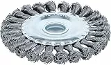 BGS 3986 | Scheibenbürste / Zopfrundbürste | Ø 125 mm | Bohrung 22,2 mm
