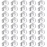 40 Stück Ohrstecker Verschluss,Ohrring Verschluss Silber 925,Ohrring Stecker Silber,Ohrstecker Verschluss,Ohrring Stopper,Stecker Für Ohrringe Hinten,Ohrring Verschluss,Schmetterling