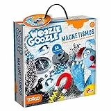 Lisciani - WOOZLE GOOZLE - Magnetismus - Experimentierkasten für Kinder - Ab 8 Jahren - Pädagogisches Wissenschaftsspiel mit 50 lustigen Magnetexperimenten und Zubehör