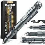 BIIB Geschenke für Männer, Multitool Stift mit LED, Männer Geschenke für Papa/Opa, Gadgets für Männer, Vatertagsgeschenk für Papa, Ostergeschenke, Männer Geschenke Weihnachten