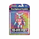Funko Action Figure 5': Five Nights at Freddy's (FNAF) Tiedye - Foxy - Sammlerstück - Geschenkidee - Offizielle Handelswaren - Für Jungen, Mädchen, Kinder & Erwachsene - Video Games Fans
