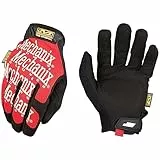 Mechanix Wear Mechanix Herren Original® (Large, Rot) Arbeitshandschuhe, Rot, L EU