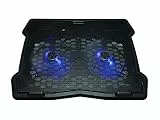 Conceptronic THANA06B 2-Fan Cooling Pad Notebook-Kühlpad 39,6 cm (15.6 Zoll) Schwarz