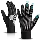 ASOMI Touchscreen Handschuhe,Handschuhe Herren Winter Unisex fahrradhandschuhe Elastisch Atmungsaktiv Outdoor Gloves für Laufen Bergsteigen Radfahren Wandern