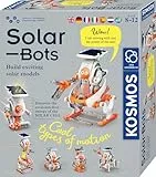 KOSMOS 617417 Solar Bots, Baue 8 Solar-Modelle, Bausatz für Roboter, mehrsprachige Anleitung - Robo-Spaß für Kinder ab 8-12 Jahre,