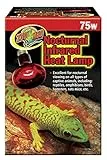 Zoo Med RS-75E Nocturnal Infrarot Strahler, 75W, Wärmequelle und Beleuchtung für Terrarien