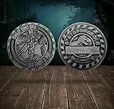 Difuzed Unisex Coin FaNaTtik Jurassic Park Sammelm nze Mr DNA Limited Edition M nzen, silber, Einheitsgröße EU