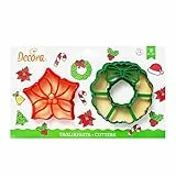 Decora 0255038 2ER-SET NUDELAUSSTECHER FÜR GIRLANDEN UND WEIHNACHTSSTERNE AUS KUNSTSTOFF