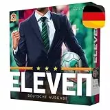 Portal Games - Eleven | Deutsche Version | Brettspiel | 1-4 Spieler | 60 bis 120 Minuten | Ab 14 Jahren | Strategisches Fußballspiel | Sportspiel