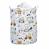 Lembeauty Baby Wäschekorb | Kinderfreundlicher Kleiderorganizer Korb | Wasserdichter Aufbewahrungsorganizer Mit Farbenfrohem Design Für Kinderzimmer Badezimmer Wohnheim Spielzeug Kleidung