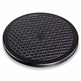 Hama Universal-Drehteller, 360° drehbar (Drehscheibe geeignet für Büro, Zuhause, Hobby, PC-Monitor, Küche, Pflanzen, Blumentöpfe UVM., Drehplatte mit Durchmesser 32 cm, bis zu 80 kg, rund) Schwarz