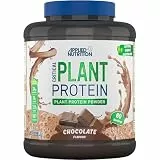 Applied Nutrition Critical Plant - Veganes Proteinpulver mit Soja, Erbsen und Reisproteinen & Essenziellen Aminosäuren (1.8kg) Chocolate Protein Shake