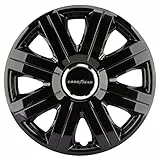 Goodyear Radzierblenden Flexo, Radkappen, 16 Zoll, schwarz, 4 Stück, flexibles Material, für den perfekten Alufelgen-Look