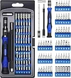 Feinmechaniker Schraubendreher Set Mini Schraubenzieher: LOSGATOS 62 in 1 Handy Reparatur Werkzeug Set Präzisions Schraubendreher für Computer, iphone, ipad, Laptop, PS5, Xbox, PC, Uhren, Brillen usw.