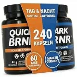 QUICK + DARK BRNR Stoffwechsel Tag&Nacht 24h Paket, 240 Kapseln