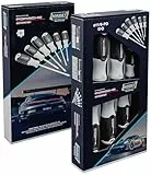 HAZET Schraubendreher Satz 811/6-PD, 6-teilig, Porsche Motorsport Edition, PH Kreuzschlitz und Schlitz, 3-Komponenten-Griff