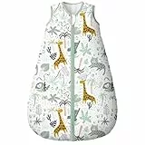 Yoofoss Schlafsack Baby Winter 2.5 Tog - 78cm/6-12 Monate Winterschlafsack Baumwolle Warm Babyschlafsack für Jungen Mädchen Neugeborene