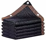 QLOFEI Schattennetz mit Ösen, 50 % UV-Schutz, Schattiernetz mit Ösen, Sonnenschutz, für Pergola, Garten, Balkon (4 x 6 m)