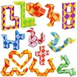 Magische Schlange Würfel GOLDGE 13 Stück 24 Blöcke Puzzle Magic Spielzeug Partygeschenke für Kinder