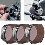 PGYTECH Filter kompatibel mit DJI FPV Drohne, ND4 ND8 ND16 Linsen Filter Satz kompatibel mit DJI FPV Comb Drone