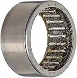 INA HK3018RS Nadelrollenlager, Käfig, Außenring und Roller, Stahlkäfig, offenes Ende, einfache Dichtung, metrisch, 30 mm ID, 37 mm Außendurchmesser, 18 mm Breite, 6000 U/min maximale Drehzahl