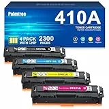 Palmtree 410A Toner Kompatibel für HP 410X Multipack CF410A CF410X Druckerpatronen für HP MFP M477fdw Toner Color LaserJet Pro MFP M477fdw M477fdn M452nw M377dw M452dn M452dw M477dw M477 (4er-Pack)