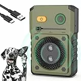 Bubbacare Anti Bell Gerät Hunde, Antibell Ultraschall Gerät mit 3 Modi, 50Fuß Wiederaufladbares Antibell für Hunde, Anti-Bell-mittel für Hund, Sicher for Kleine Mittel Große Hund Innen Draußen