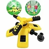Lumstar Wassersprinkler,Sprinkler Spielzeug für Kinder,Wasserspielzeug Garten,Rasensprenger,Wassersprenger,Outdoor,X Form