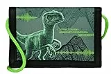 Undercover Jurassic World Kinder Geldbörse, Brustbeutel, 8 x 13 cm, Dinos, für Geld, Fahrkarten, sicher auf Reisen