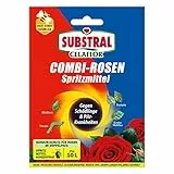 Substral Celaflor Combi-Rosenspritzmittel, 1x15+2x4ml, Rundumschutz für Rosen, gegen Schädlinge und Pilzkrankheiten, Grün