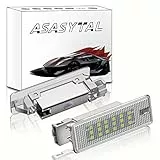 Asasytal SMD Kofferraumbeleuchtung, Auto Kofferraum Handschuhfachbirne, Kompatibel mit VW Golf MK5/6/7 Jet-ta Pas-sat B6/7/8 CC S-cirocco Tou-ran Tou-areg T5 usw., 2*Model A 29mm-Tiefe