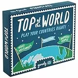 Gamely Top of The World - Das Globe-Trotting-Spiel der Top 10 im Taschenformat. Reisen Sie durch die Welt in diesem Spiel des Wissens, der Strategie & des Rätselratens. (Englisch)