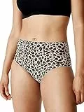 Chantelle Damen Softstretch Uw Bas High Waist Brief Tangahöschen, Leopard Nude, Einheitsgröße EU