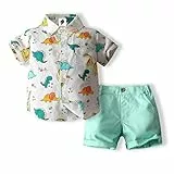 LEONARDINO Baby Jungen Bekleidung Set | Junge Gentleman Outfit für festliche Anlässe | Geburtstag | Hochzeit | Taufe | Urlaub | Alltag