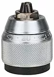 Bosch Professional Schnellspannbohrfutter (Spannbereich 1,5-13 mm, Aufnahme 1/2 Zoll - 24, Zubehör Schlagbohrer)