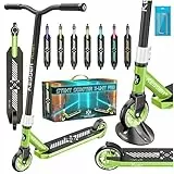 KESSER® Stunt Scooter X-Limit-Pro 360° Lenkung Funscooter Stuntscooter mit Ständer ABEC 9 Kugellagern, 110mm PU Räder, mit Ständer,Kickscooter Tretroller Cityroller Trick Roller für Kinder Erwachsene