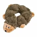 ZippyPaws Loopy – Igel Hundespielzeug – Füllungsfrei, Mit 6 Quietschern, Strapazierfähiges Plüschspielzeug für Kleine bis Große Hunde, Interaktives und Kuscheliges Spielzeug für Haustiere