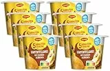 MAGGI 5 Minuten Terrine Kartoffelbrei: Fleischklößchen, leckeres Fertiggericht mit Rindfleisch, Instant Kartoffel-Püree, Kartoffel-Snack, 8er Pack (8 x 46g)