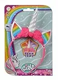 Simba 105562480 - Steffi Love Girls Einhorn Haarreifen mit Licht, Horn mit Farbwechsel-Lichteffeckt, 24cm, ab 3 Jahren