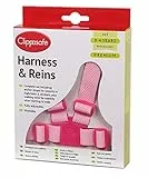 Clippasafe Laufgeschirr, leicht waschbar, Pink