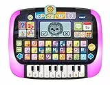 Vtech Baby Lern- und Musiktablet - Sprechendes, musikalisches Tablet mit 12 Lernaktivitäten und leuchtendem Rahmen - Zum Lernen von Wörtern, Buchstaben, Zahlen - Für Kinder von 2-5 Jahren, Mehrfarbig