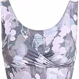 Energetics Damen Byllie Sport-BH, AOP-/Pink Light/Brow, L