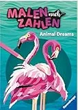 Ravensburger Malen nach Zahlen Animal Dreams - 32 Motive abgestimmt auf Buntstiftsets mit 24 Farben (Stifte nicht enthalten) - Für Fortgeschrittene