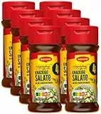 MAGGI Würzmischung 4 für knackige Salate, Würzmittel, Kräuter Gewürz, vegan, 8er Pack (8 x 60g)