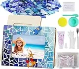 AiYoYo DIY Fotorahmen Bastelset Geschenke für Kinder und Erwachsene Mosaik Bilderrahmen Kreatives Basteln für Mädchen Geburtstagsgeschenk 5 6 7 8 9 10 11 12+ Jahre